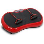 Generic Full Body Intelligent Vibration Platform Machine with Resistance Bands & Bluetooth – Red & Black - image 2