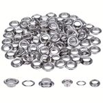 Generic Grommet Tool Set, Adjustment Tool and 100 Sets of Eyelets with Storage Box - image 4