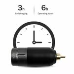 Generic 1PCS For Tattoo Rotary Motor Machine Pen RCA Interface - Black - image 3