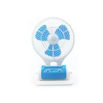 Rechargeable Fan with Light- Blue 