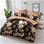 Elegant Double Size Bedsheets - 3 Pieces - Multicolour