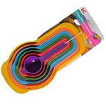 White Label 6 Piece Measuring Spoon Set - MultiColor - image 2