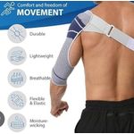 AD Shoulder Brace Compression Support Brace - Multicolour - image 2