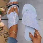 product_image_name-Generic-LADIES BUTTERFLY DESIGN SLIPPERS (Blue) - Size 39-1