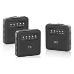 product_image_name-Generic-1 To 2 USB Lavalier Wireless Microphone for iPhone & iPad & Android & Cameras-1