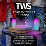 product_image_name-Generic-Portable Bluetooth speaker with RGB light panel, true wireless stereo, Bluetooth 5.2, USB/Micro SD playback, rechargeable-3