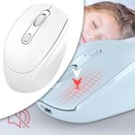 Generic 2.4GHz Slim Mice Dual  Bluetooth 5.1 And 2.4G PC Wireless White - image 4