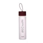 Water Bottle - Transparent/Brown