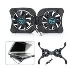 Generic Foldable Laptop Cooling Fans Notebook Computers Cooling Pads Cooler Stand - image 3