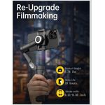 product_image_name-Aochuan-Phone Gimbal Stabilizer 3 Axis Smartphone Foldable For iPhone Gimble With Focus Wheel - Black-8