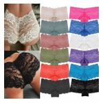 product_image_name-White Label-10 Pieces Of Lace Panties Set - Muliticolor-4