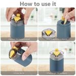White Label Toothpicks Dispenser - Dark Green/Yellow - image 2