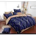 Spice Bedsheets Two Kingsize Bedsheets With 5 Pillow Cases.