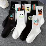 product_image_name-Fashion-10 Pairs of Men's Sports Socks, Student Basketball Socks, Unisex-1