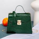 product_image_name-Fashion-Ladies Mini Hand Bag Green-1