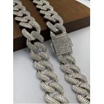 AD Sliver Necklace with Sparkle Blinks - Sliver - image 2