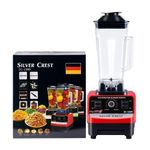 SILVER CREST Single Cup Blender - Black/Red