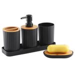 product_image_name-Generic-5-piece toiletries set - black-1