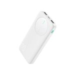 product_image_name-White Label-10000mAh Power Bank Ultra-Thin Type-C Dual Way Charging Phone External Battery (L14.5 x W7 x T1.5)cm / (L5.71 x W2.76 x T0.59)inch - White-1