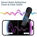 Generic K9 Dual 2.4G Wireless Microphone Portable Lapel Mic for iPhone & Type-C Smartphones - image 2