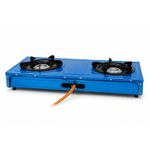 German Plus Modern Design Double Burner Tabletop Gas Cooker. - image 3