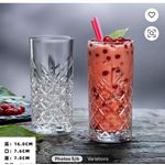 Ghani 6pc Picture colour glass cup