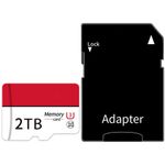 Generic Micro Drive 2TB Memory Card U3 High Speed Consumer Class Original 2000gb for Phone cctv camera recorder etc Memory Micro SD Card - image 2