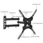Generic Wall Mount - LED/LCD/Plasma - 32'' to 55'' -Robot - Swiveling Black - image 3