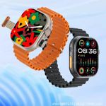 Generic SIM Card smart watch with 4 different uniquely designed straps phone watch - image 2