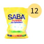 Saba Power Washing Powder -  400g x 12