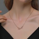 product_image_name-General-HIBUY Queen Letter Pendant Clavicle Necklace Gifts For Women-5