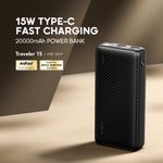 product_image_name-Oraimo-Traveler 15 Power Bank 20000mAh 15W Type-C Fast Charging-2