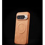 product_image_name-Google-Pixel 8 pro leather magnetic case- brown -2
