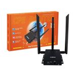Generic Universal 4G Mobile Router-Black - image 3
