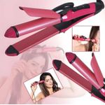 AD Professional 2 - in - 1 Curl and Hair Straightner- Multicolour