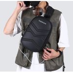 A & Shine Crossbody Sling Bag - Black