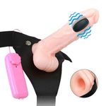 product_image_name-Generic-Strap-On Dildo Adjustable Strap G-Spot Sex Vibrator For Lesbian Anal Adult Toys-6