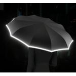 Generic Ring buckle umbrella, Reflective Safety Strip, Sturdy Windproof, Travel Portable - image 4
