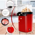 product_image_name-Generic-Oil Free Electric Popcorn Maker Machine Home Use Hot Air Machine-2