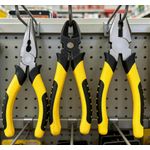 General 8-inch Combination Pliers Set Three-piece set: needle-nose pliers, diagonal cutters, and locking pliers - image 3