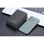 product_image_name-Fashion-Men's Vertical Wallet Matte Leather Multiple Card Slots-2