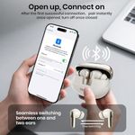 Timack Wireless Earbuds Bluetooth Earphones Bluetooth 5.4 Ultra-low Latency Dual Microphone ENC Noise Cancelling in-Ear Earpods - image 7