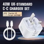 Generic TYPE-C charger 40W, ultra fast charger, foldable plug - image 3