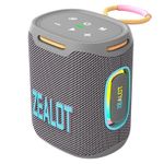 product_image_name-Zealot-Portable Bluetooth Speaker – IPX6 Waterproof, RGB Light, 6000mAh Battery, Deep Bass, TWS Pairing Black/Blue/Grey/Camo-3