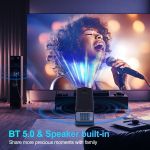 product_image_name-Generic-HY320 1080P 4K Android 11 Projector UK Plug - Black-8