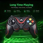 Generic Wireless Mobile Game Controller with Phone Holder – For Android, iOS & PC – Black - image 3