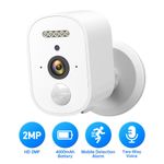 Generic 3MP HD Mini Security Low Power Wireless CCTV Camera Motion Detection - White