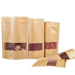 Generic Kraft Stand Up Pouches - 16*22cm - 50pces - image 2