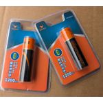 Generic Two YG 3.7 Lithium batteries 1200mAh battery - image 3