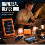 AD Emergency Solar Lighting System for Homes - Multicolour - image 2